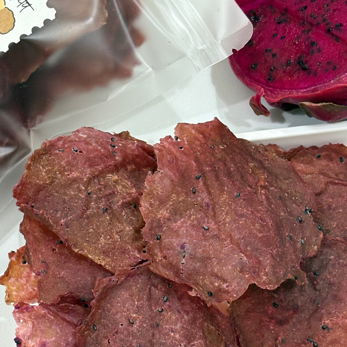Dragon Fruit Pork Chips