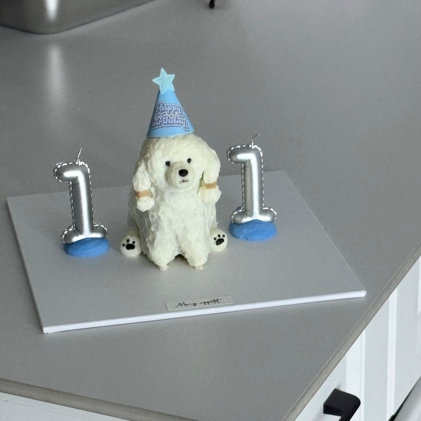 3D Doggo Birthday Cake